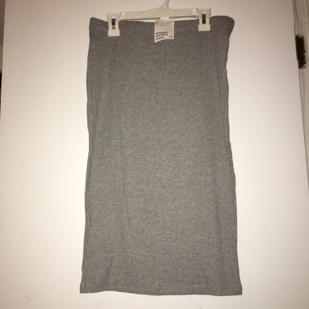 H&M Ribbed Pencil Skirt